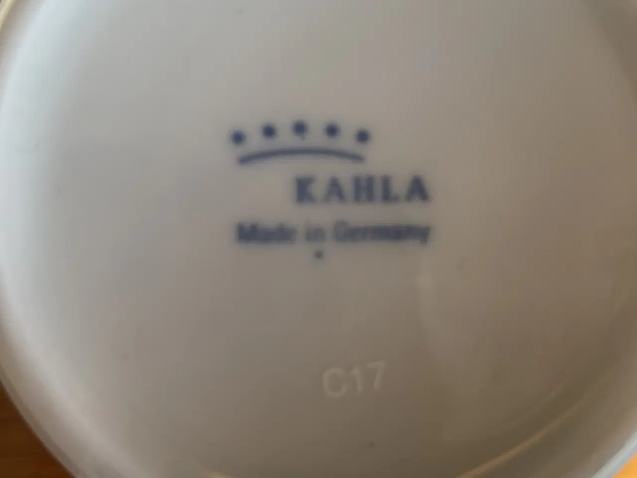 Billede 1 - Krus grå ternet kaffe/ the kop