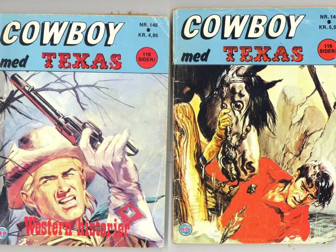 Billede 3 - Cowboy, Texas og Ringo. Tegneserier, blade..