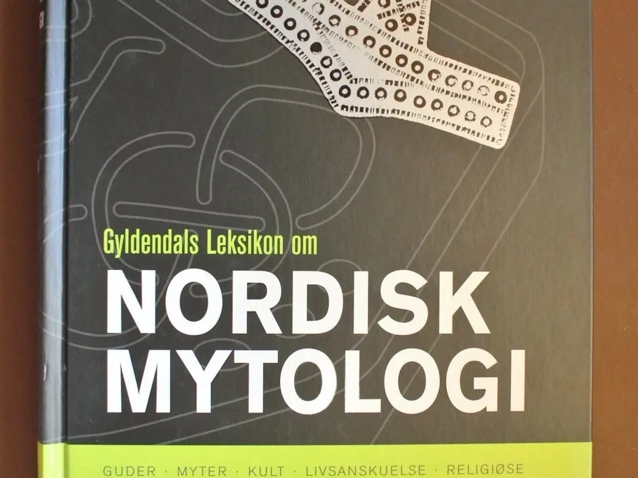 Billede 1 - gyldendals leksikon om nordisk mytologi + cd, af f