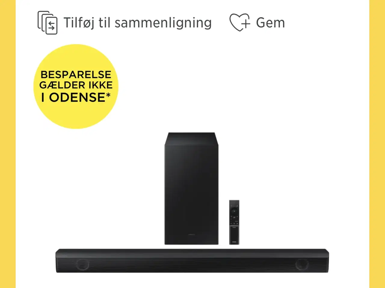 Billede 3 - Samsung Soundbar helt ny