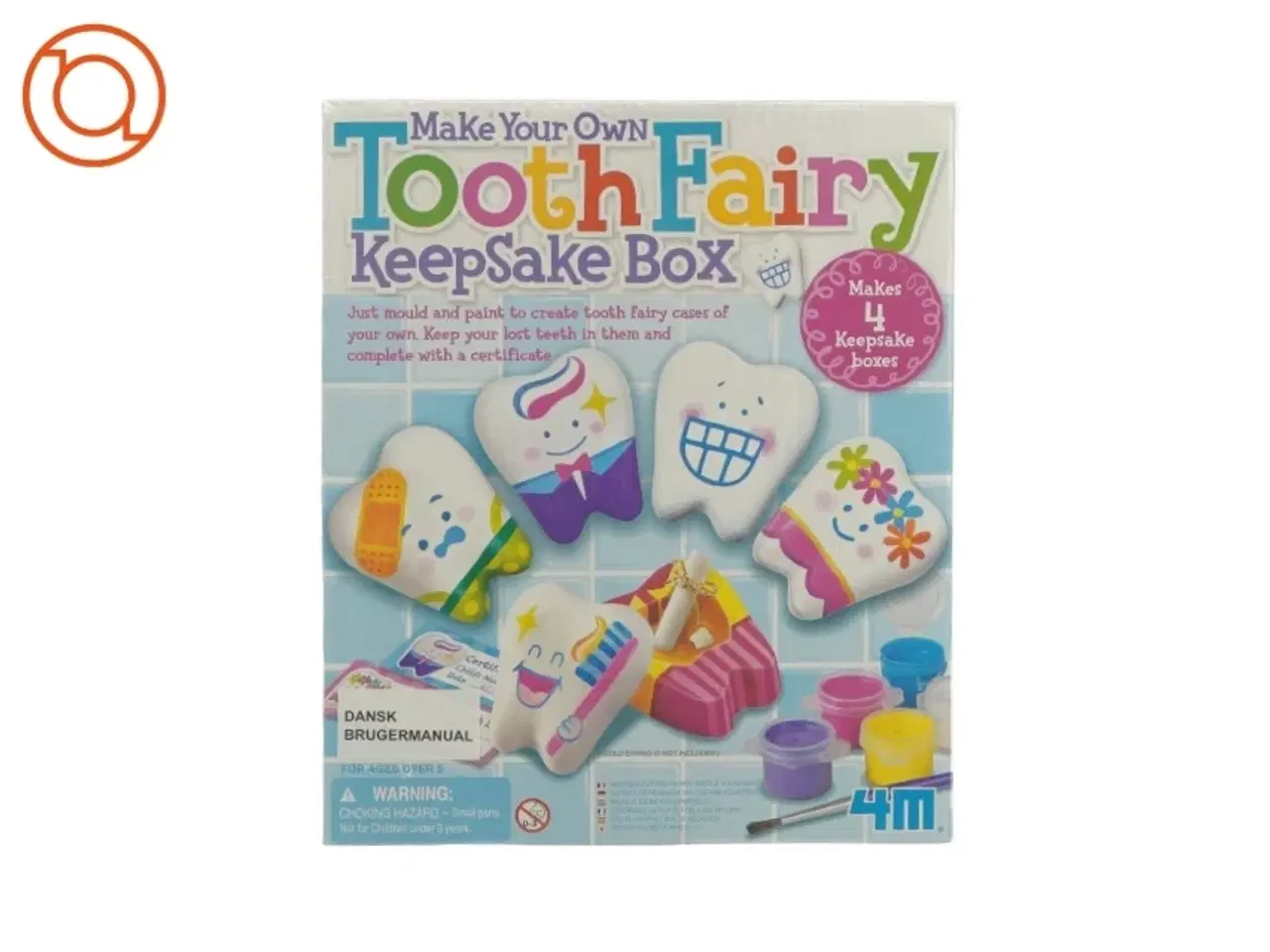 Billede 1 - Lav din egen tandfe boks