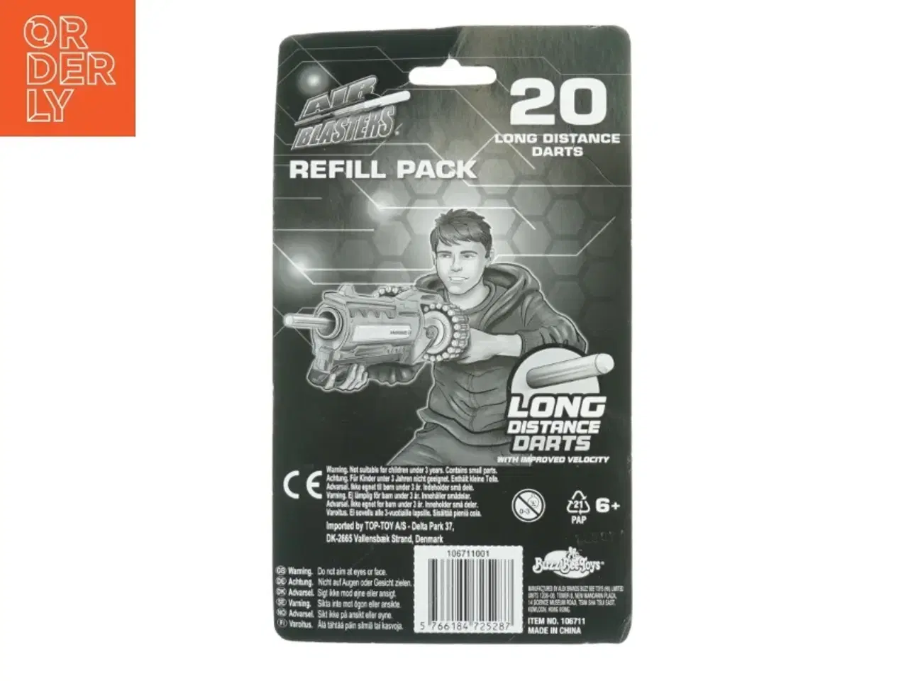 Billede 2 - Genopfyldningspakke til blasters med 20 skumdartpile