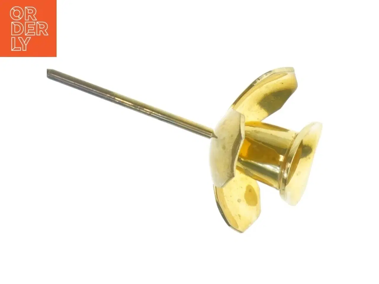 Billede 4 - Messing lysestage (str. 12x7 cm)