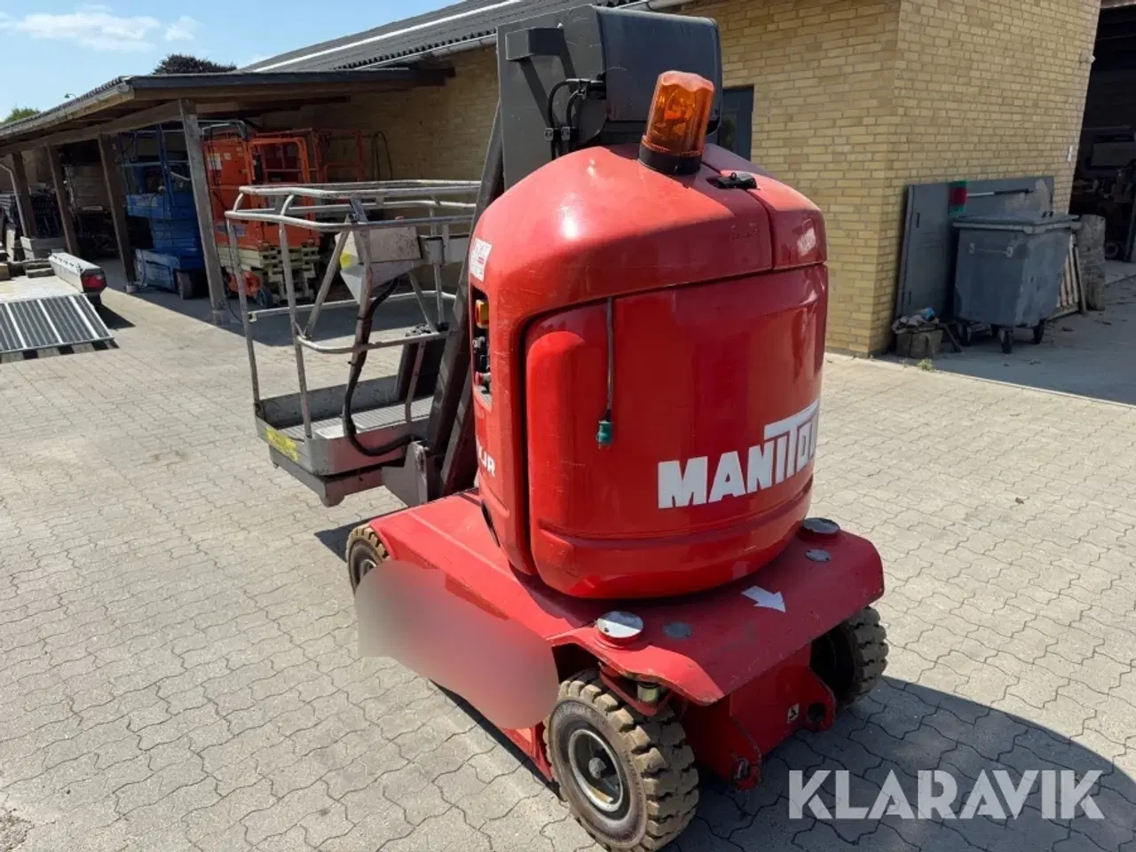 Billede 4 - Mastbomlift/vertikallift Manitou 105VJR