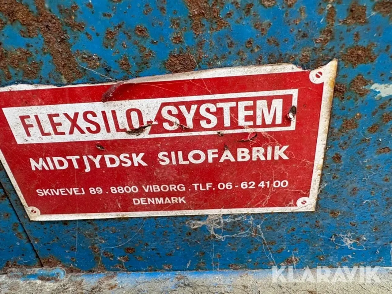 Billede 4 - Korn silo + korn blæse anlæg Flexsilo System