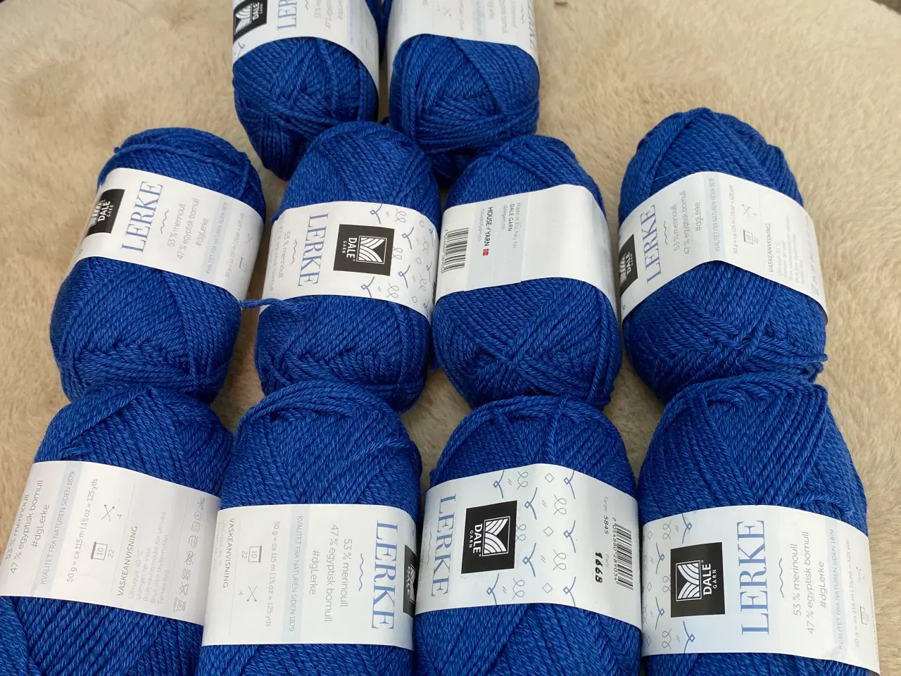 Billede 6 - Lækkert Dale Lerke garn 112 nøgler - 18 farver