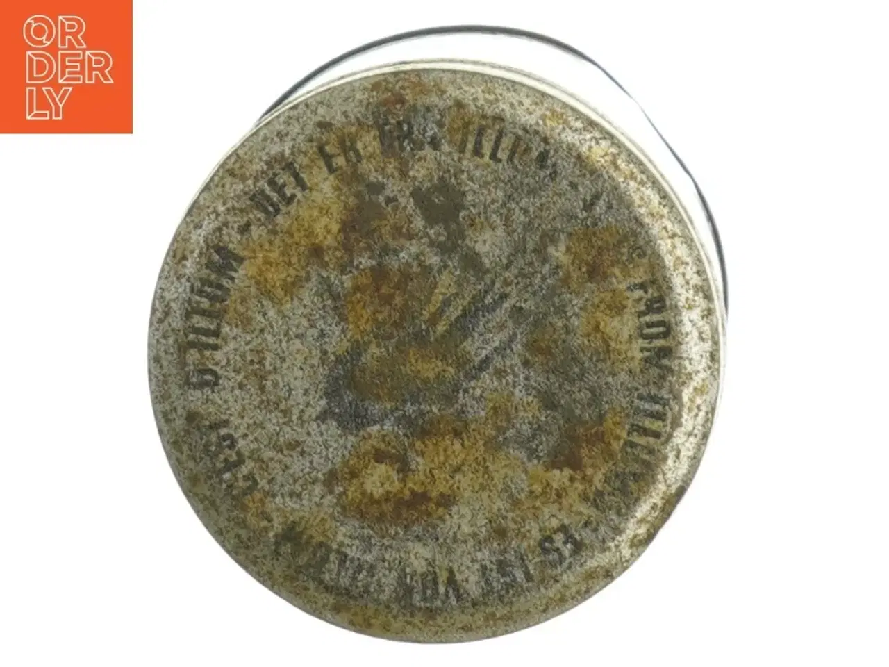 Billede 4 - Vintage kagedåse (str. H. 10,5 cm. ø. 9 cm)