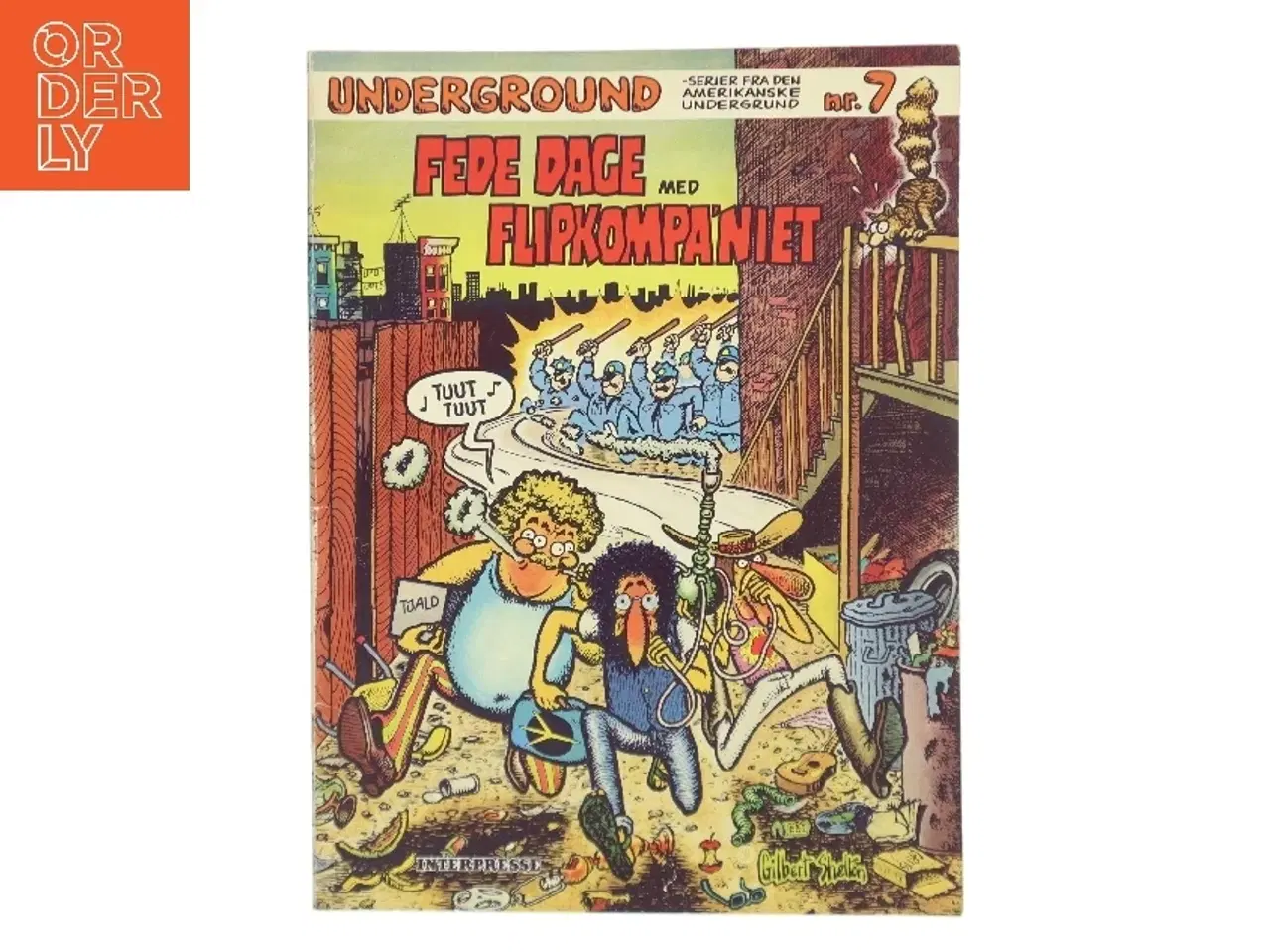 Billede 1 - Fede Dage med Flipkompaniet af Gilbert Shelton (Bog)