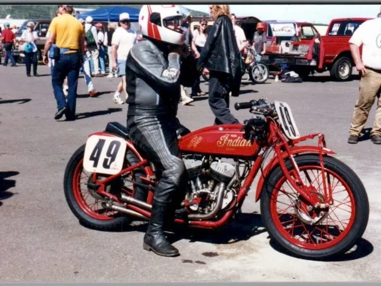 Billede 1 - Motorcykel  INDIAN -  Foto 15 x 10 cm.