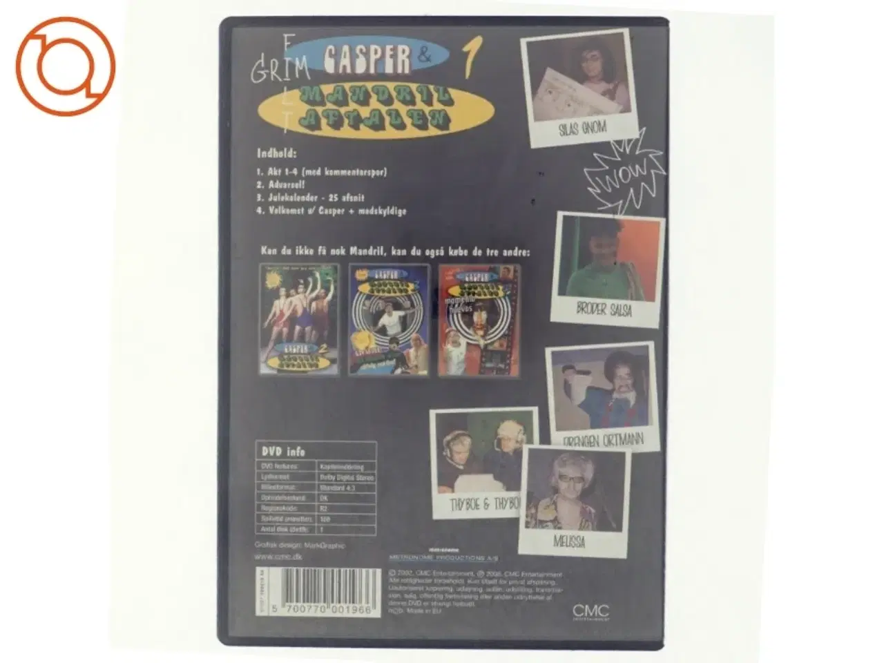 Billede 3 - Casper & Mandril aftalen 1