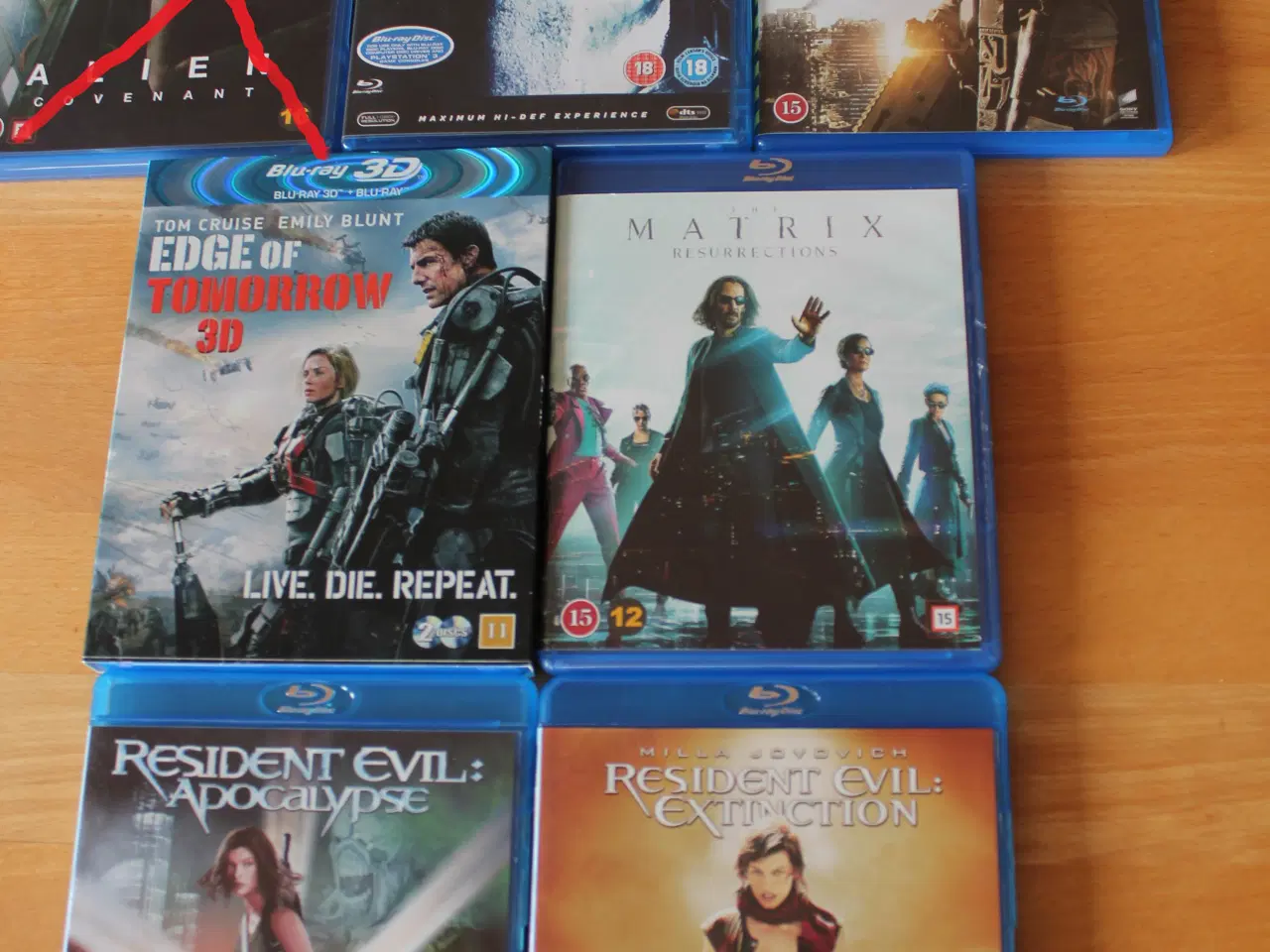 Billede 1 - 6 blandede blu-ray science fiction