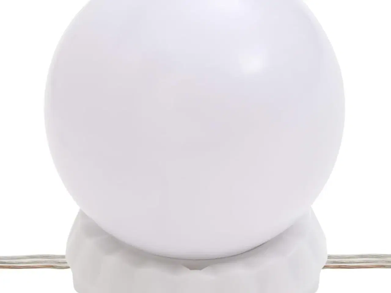 Billede 6 - Spejlskab med LED-lys 90x31,5x62 cm hvid