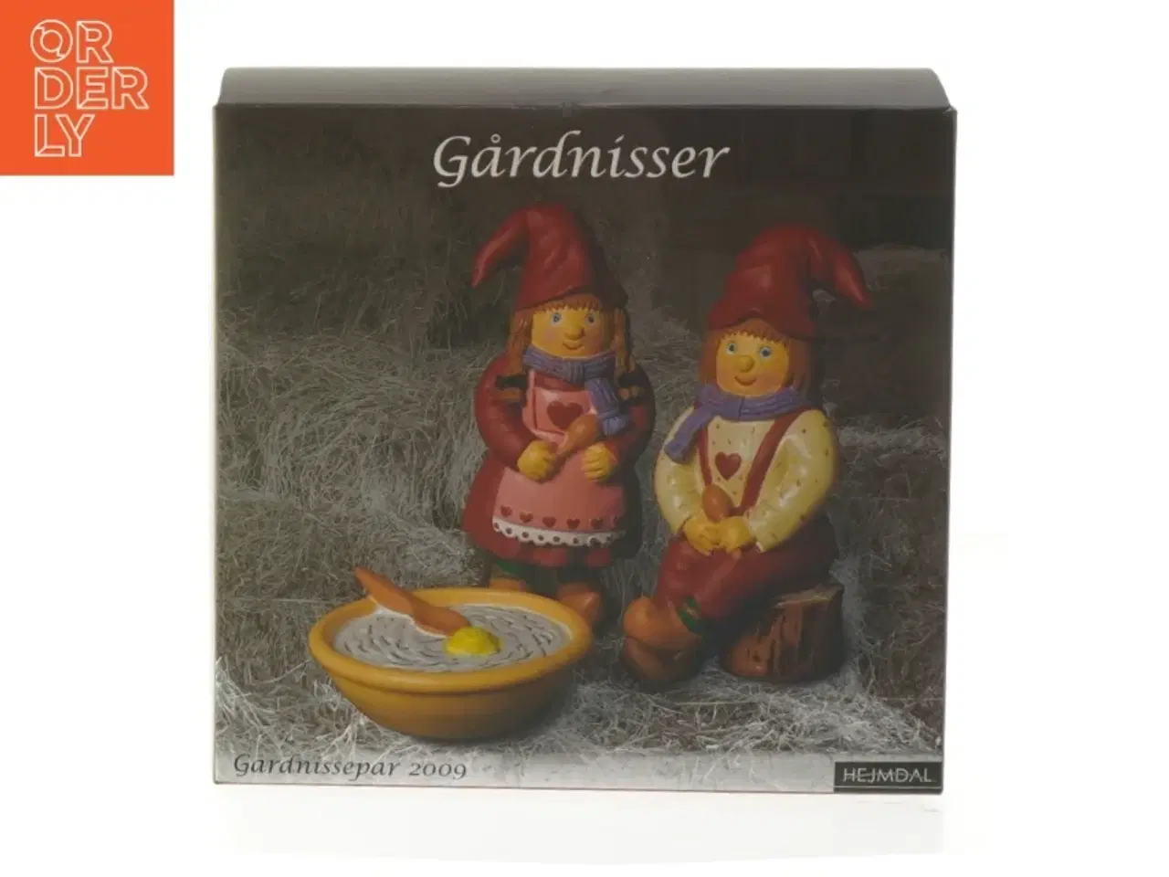 Billede 2 - Gårdnissepar figur 2009 fra Hejmdal (str. 12,5 cm)