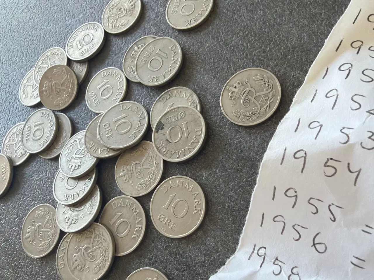 Billede 5 - 10 øre forskellig årgang 
