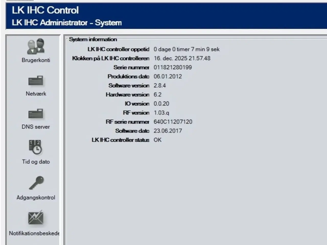 Billede 2 - IHC Controller, Visual 2, HW 6.2. 820BA400.
