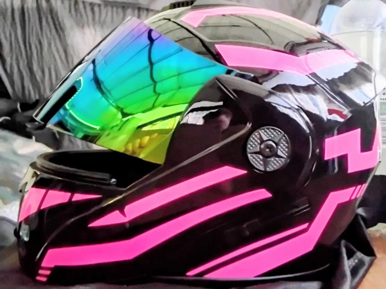 Billede 5 - Mc klaphjelm str L