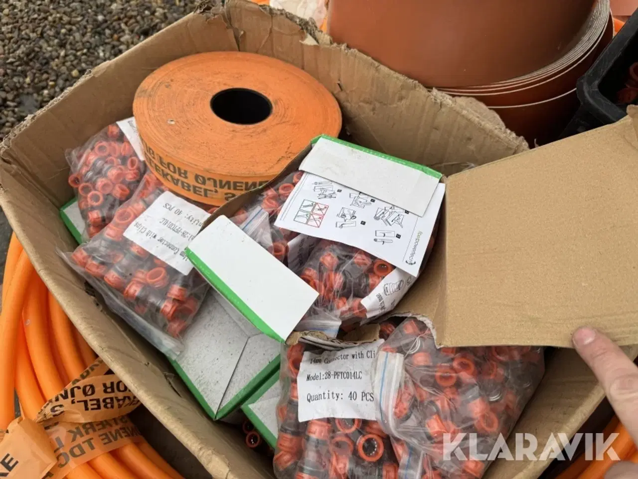 Billede 9 - Diverse materiel til fiber