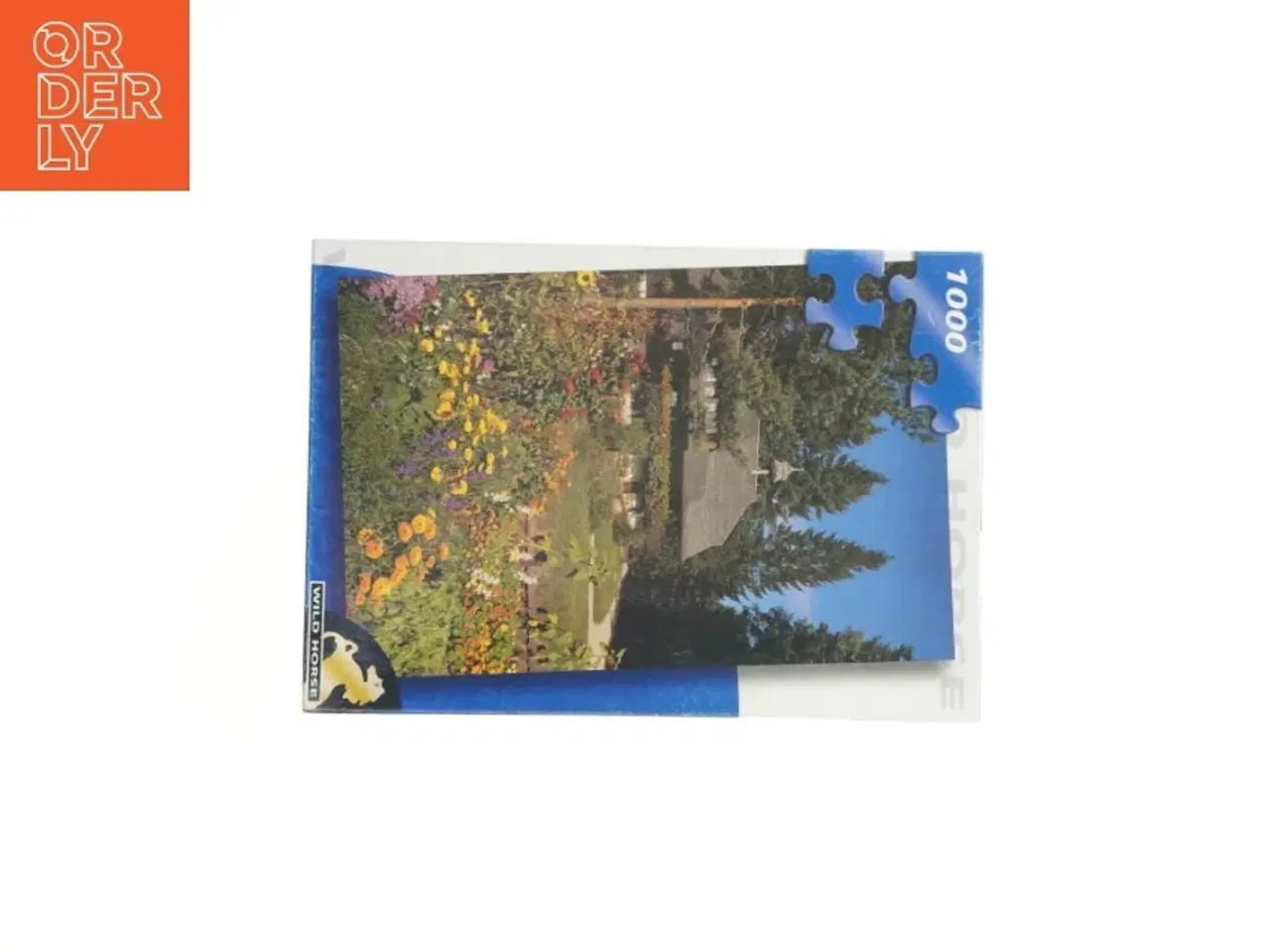 Billede 2 - Puslespil med have motiv (str. 48 x 67 cm)