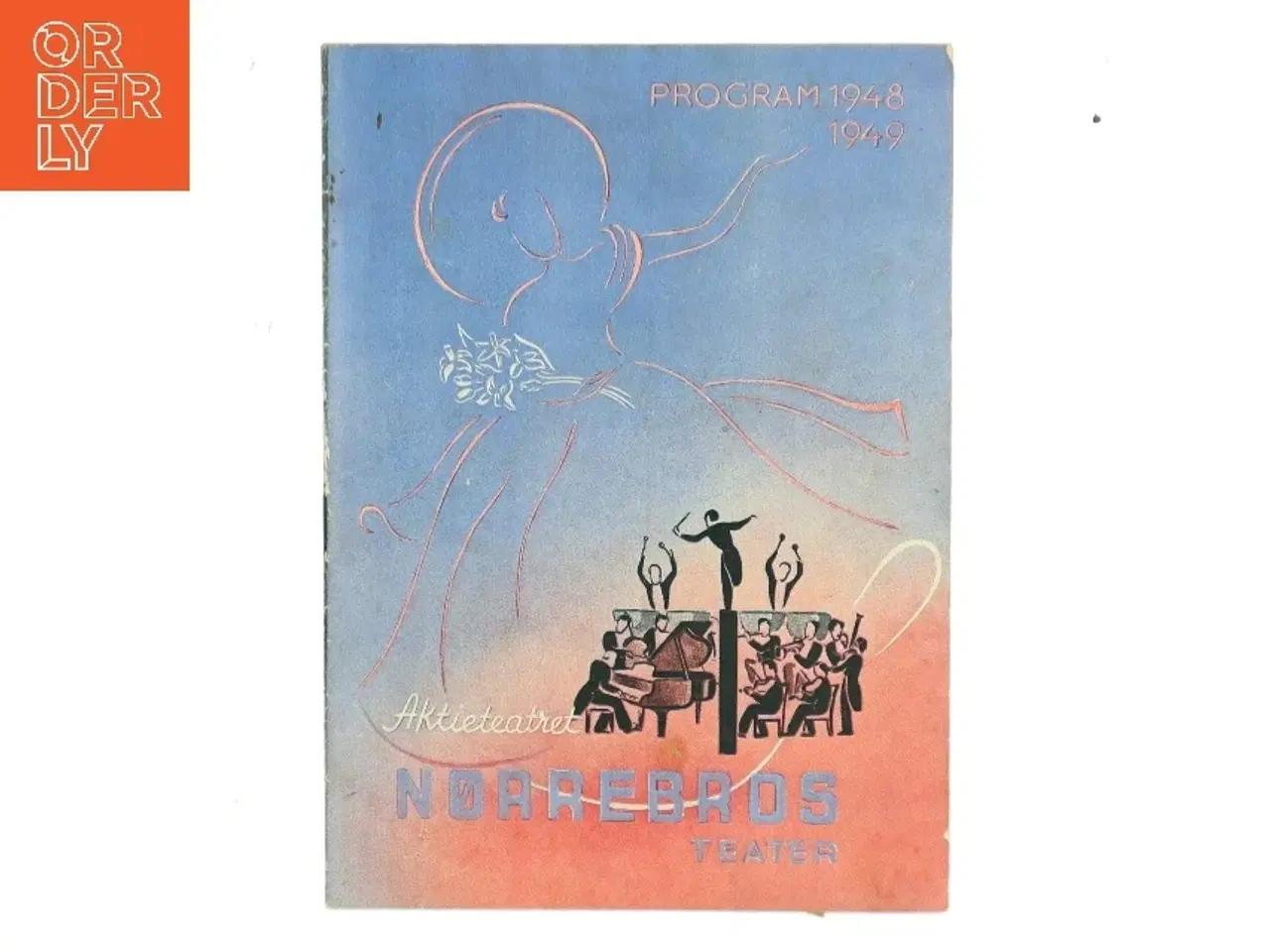 Billede 1 - Nørrebros Teater Program 1948-1949 (Bog)
