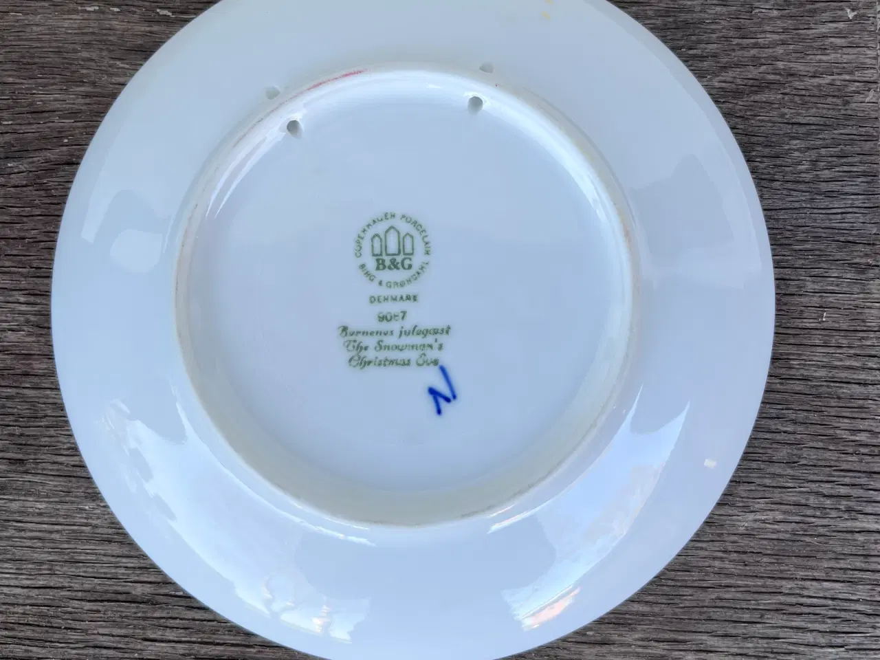 Billede 3 - Bing & Grøndahl Juleplatte 1987