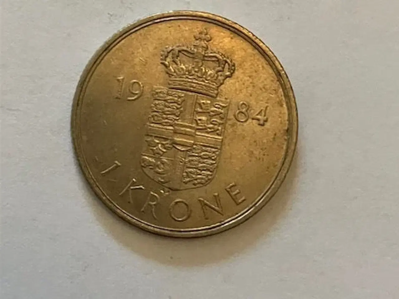 Billede 1 - 1 Krone 1984 Danmark
