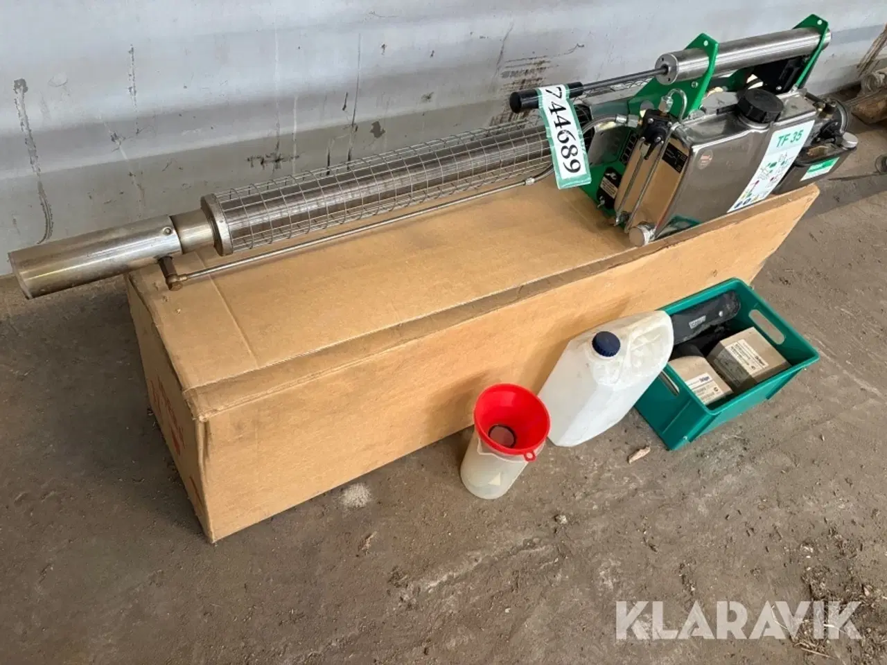 Billede 1 - Gaskanon til kornlejre Igeba TF 35