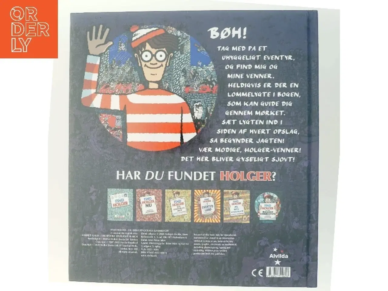 Billede 3 - Find Holger og den uhyggelige lommelygte af Martin Handford (Bog)