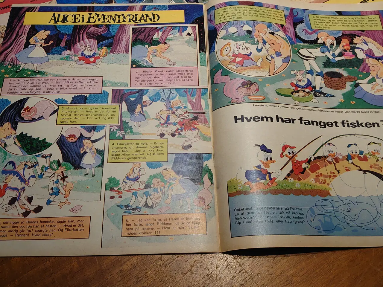 Billede 7 - 12stk Walt Disney"Disneyland- magasinet"1.årg.1973