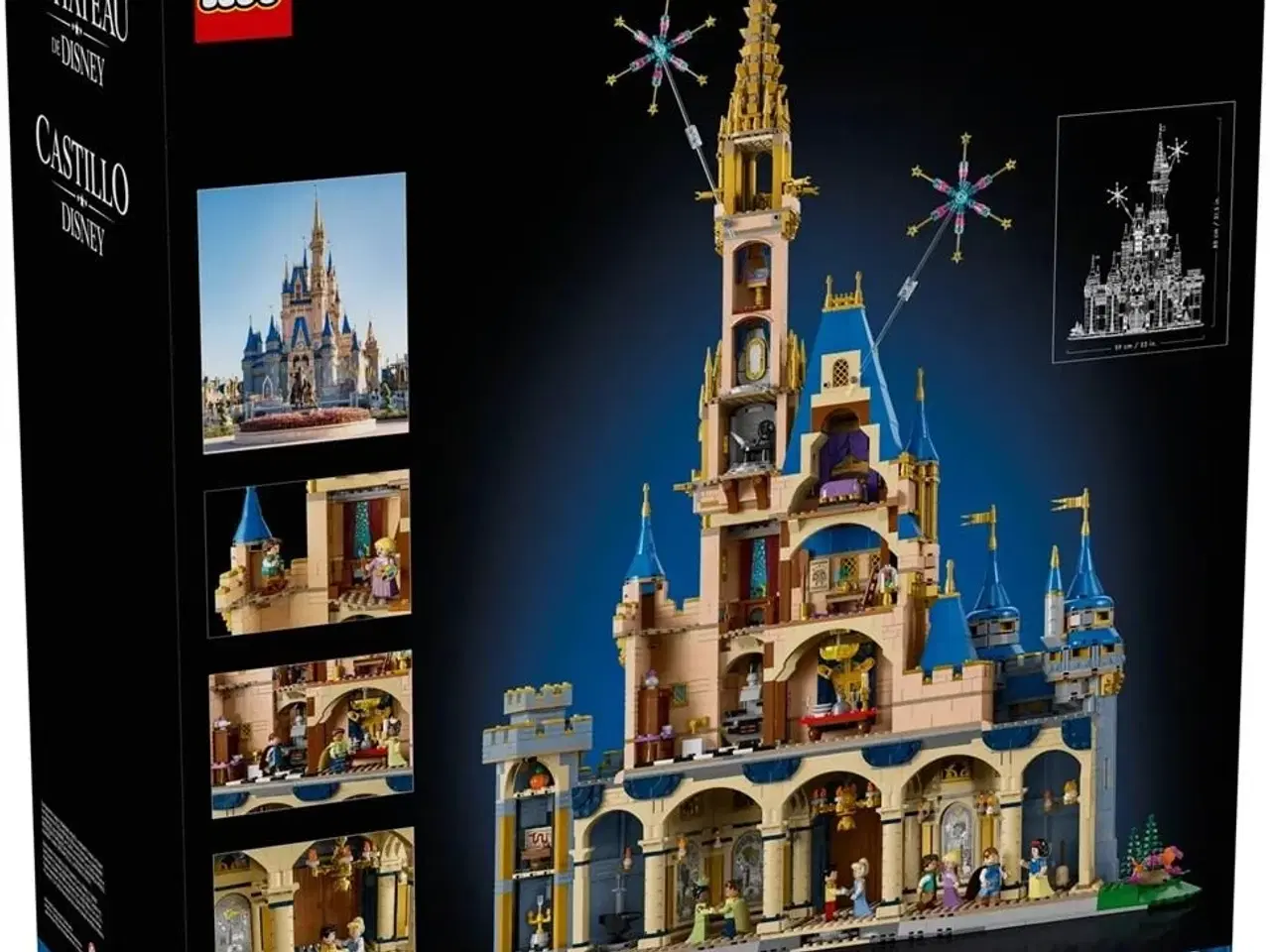 Billede 2 - LEGO Disney slot 43222 - Disney Castle (18+, 4.837 dele)