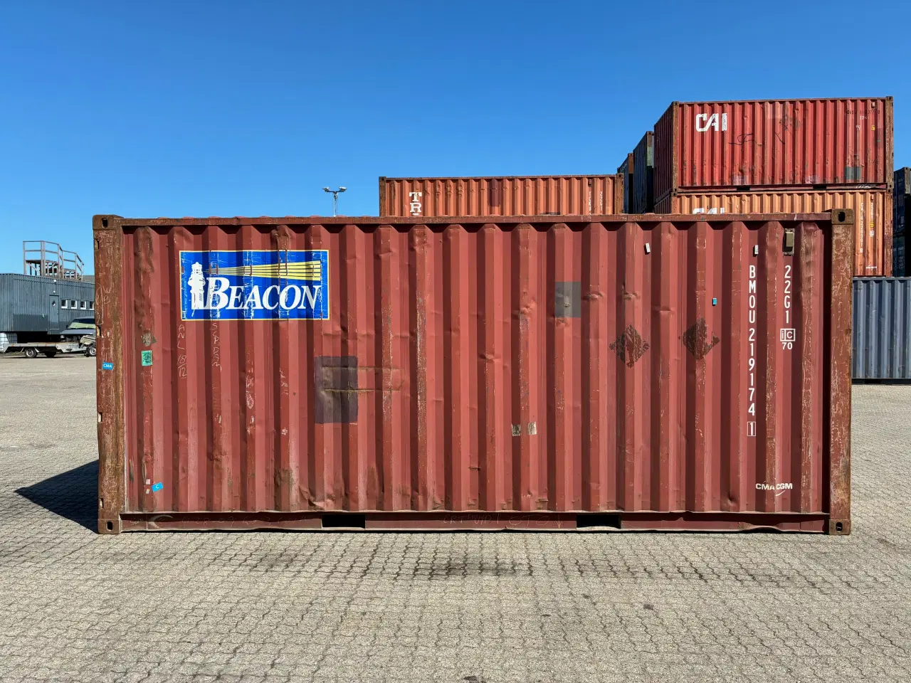 Billede 3 - 20 fods Container- ID: BMOU 219174-1