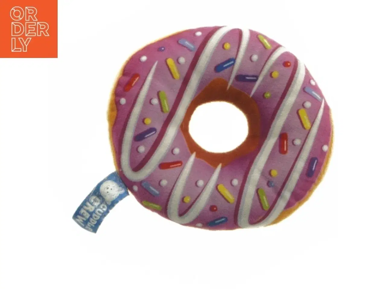 Billede 1 - Donut legetøjspude fra Cuddle Crew (str. Ø 13 cm)