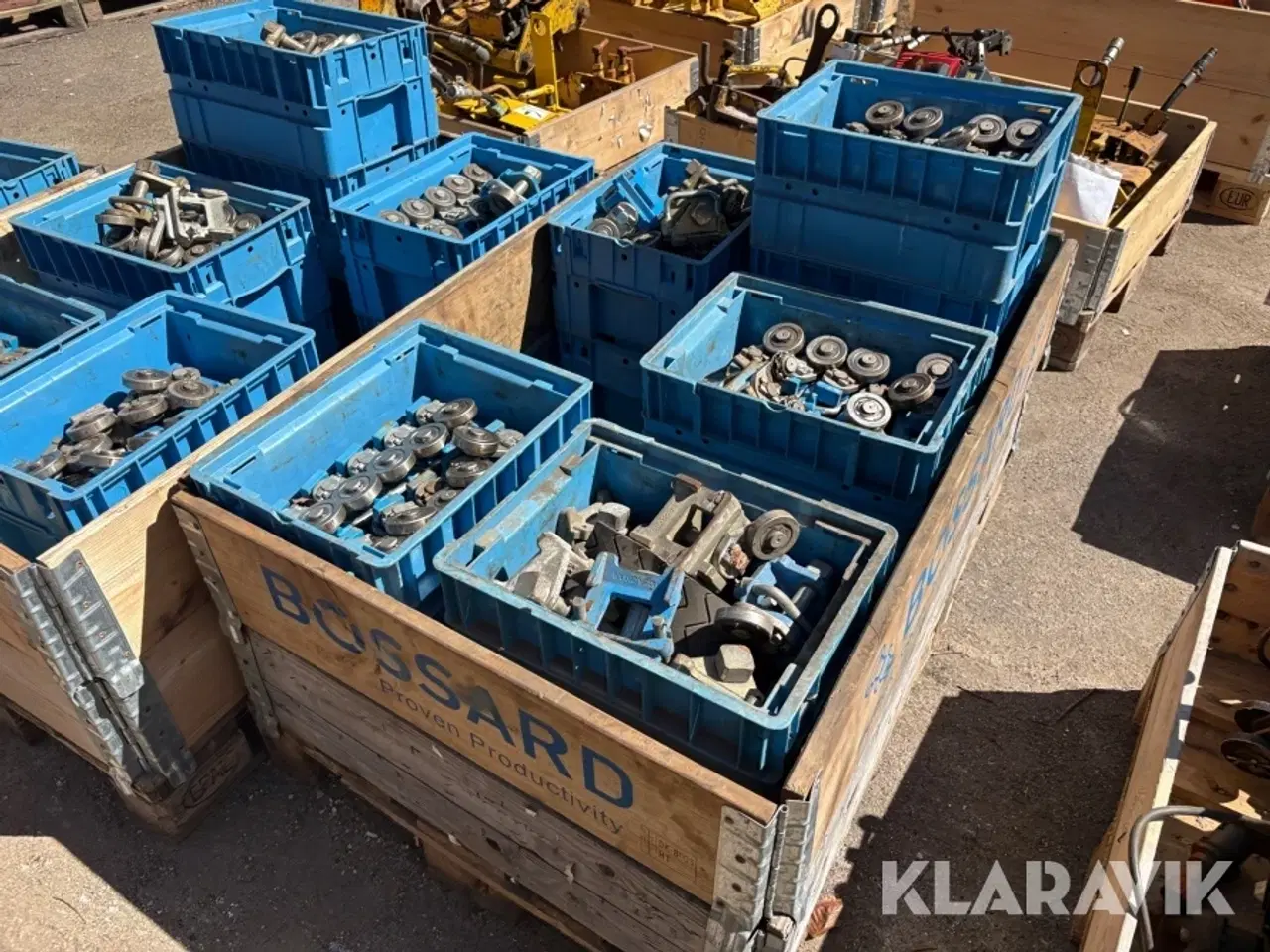 Billede 4 - Skinnerulle 110styk Pandrol