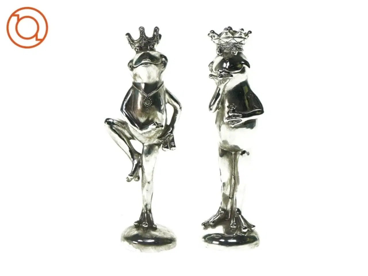 Billede 1 - Frø dekorationer (2 stk) (str. 20 cm)