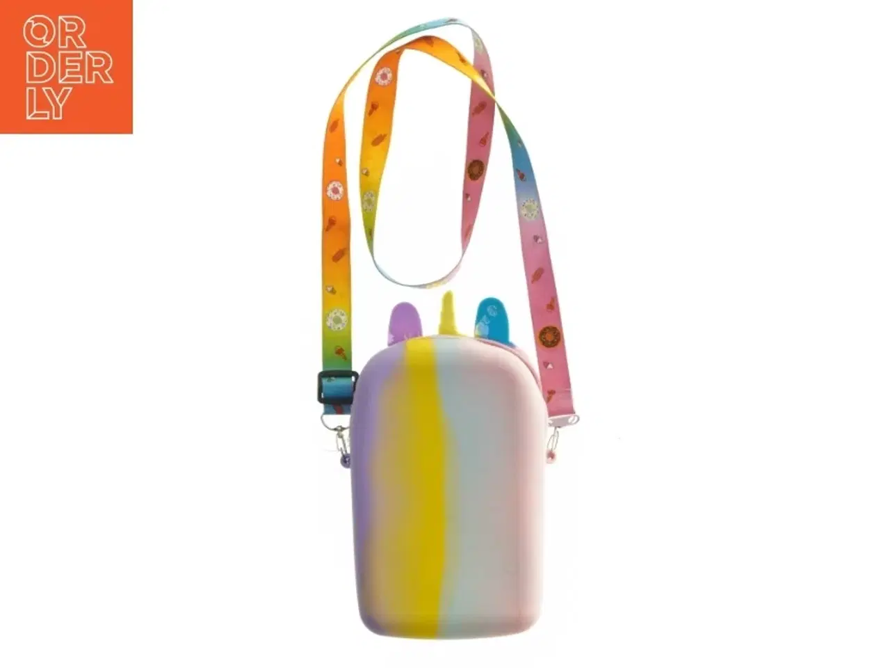 Billede 3 - Unicorn pop-it skuldertaske (str. 23x13 cm)