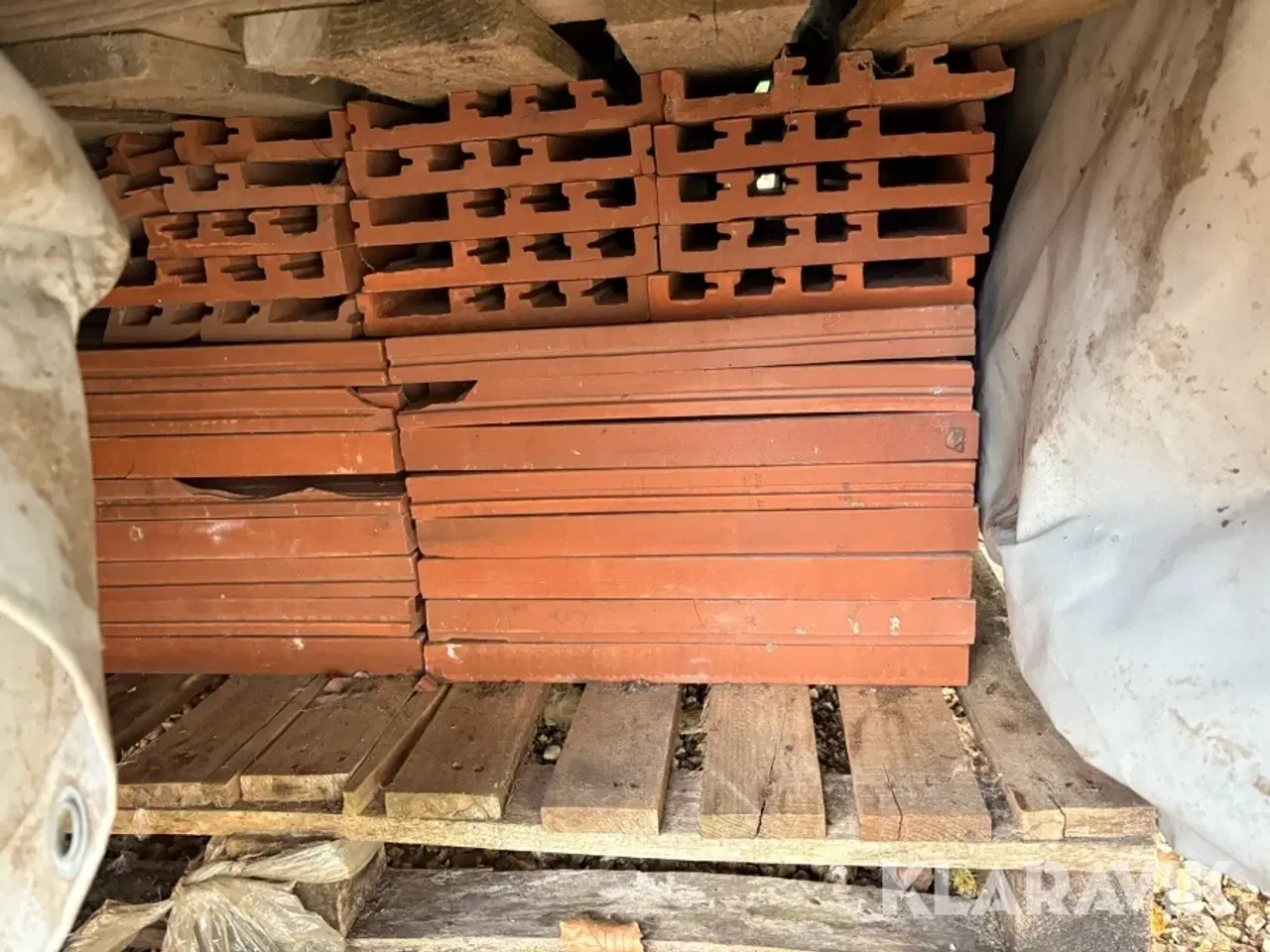 Billede 4 - Tegl Komproment til facade eller tag Cirka 180 styk