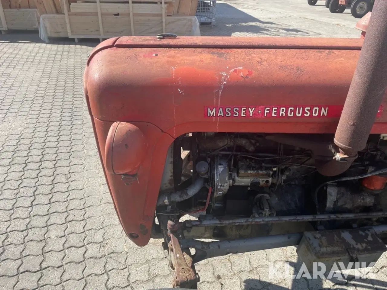Billede 12 - Veterantraktor Massey-Ferguson 35