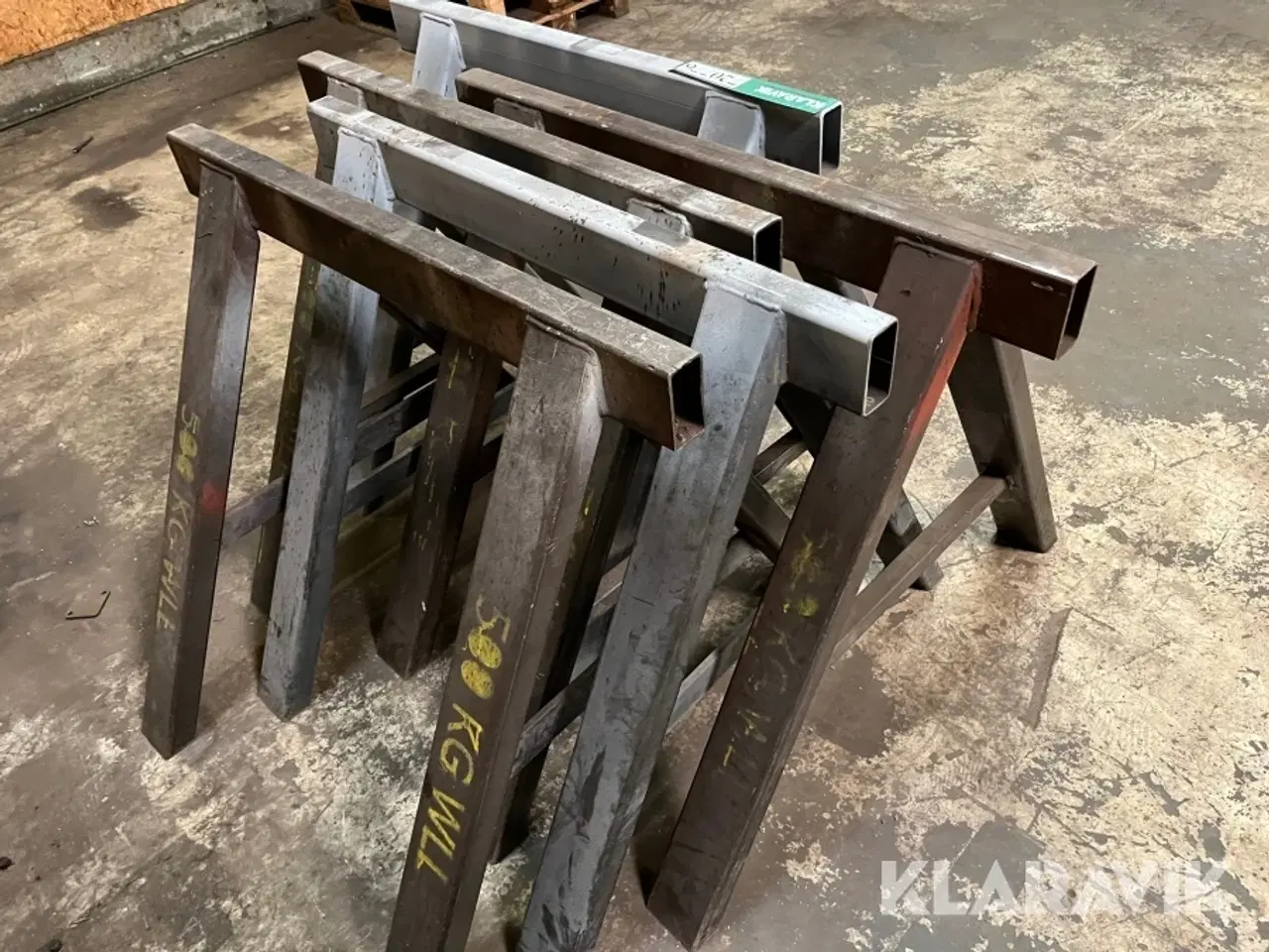 Billede 1 - Svejsebukke 5 styk 500 kg