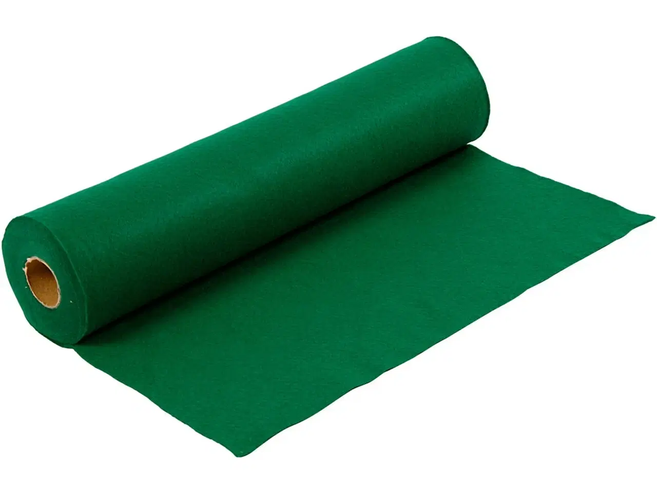 Billede 1 - Hobbyfilt, B: 45 cm, tykkelse 1,5 mm, 180-200 g, grøn, 5m/ 1 rl.