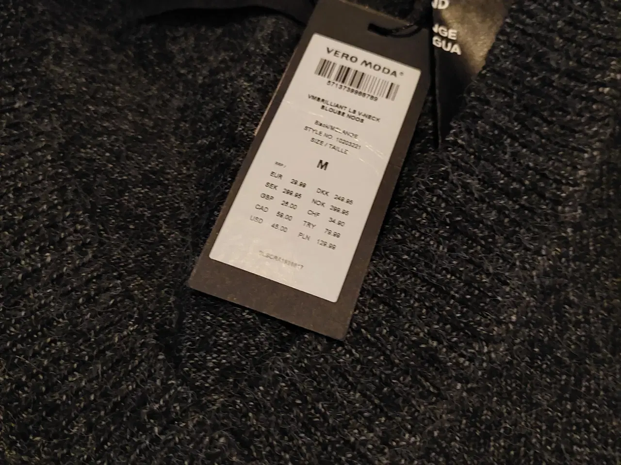 Billede 2 - Lækker Lun Sweater Grå meleret str M