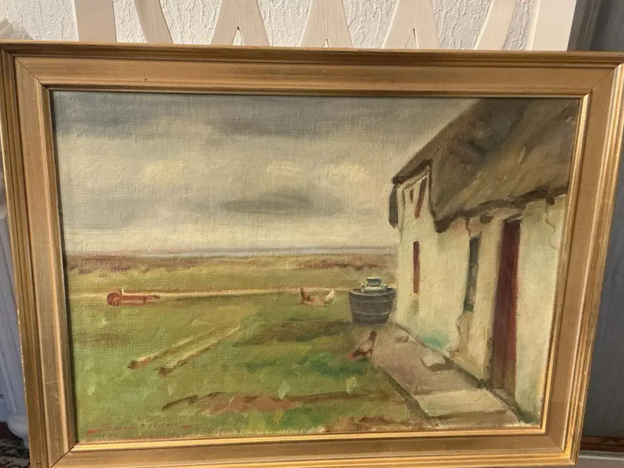 Billede 3 - Svend Høgh oliemaleri