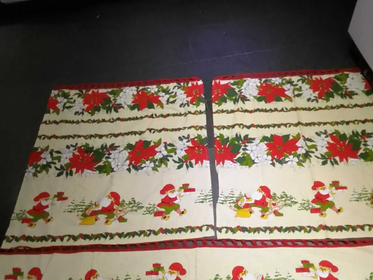 Billede 4 - Vintage julegardin fra 70 erne