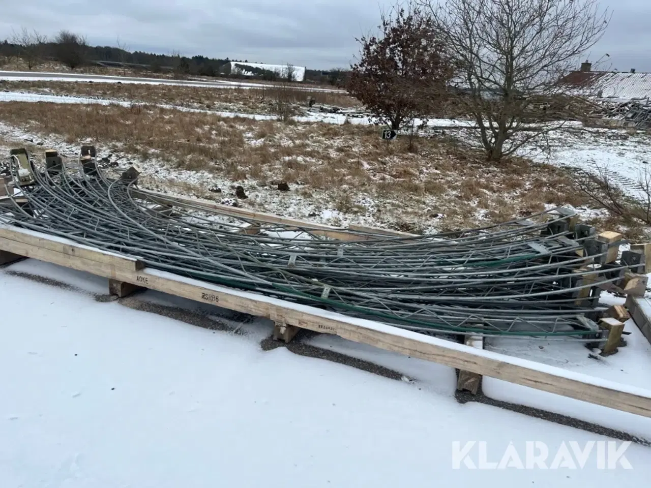 Billede 7 - Spær til rundbuehal 5 fag