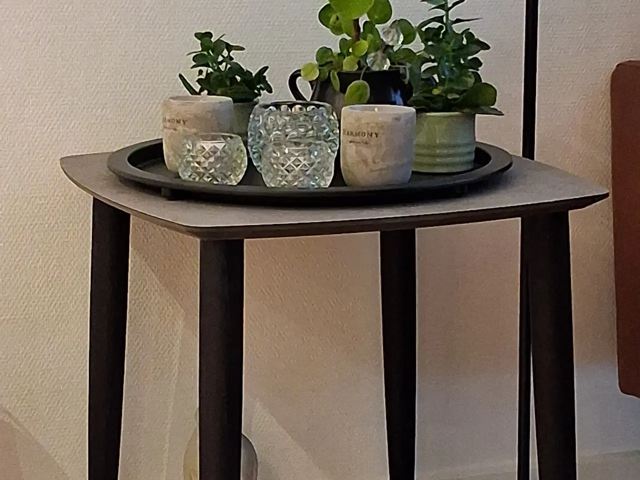 Billede 4 - Sofabord + hjørnebord i stengrå højtrykslaminat