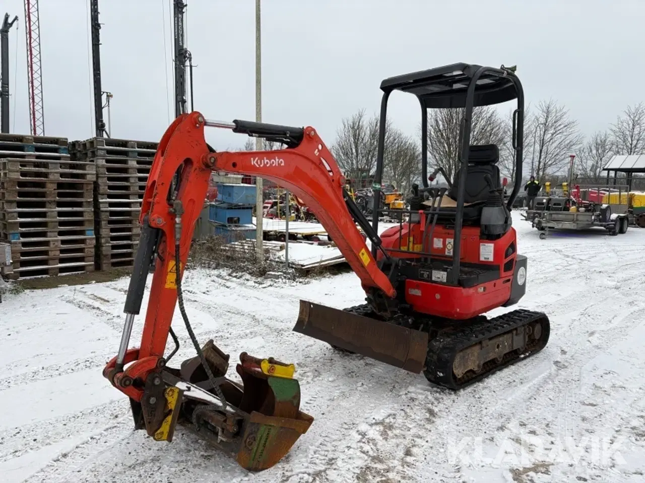 Billede 1 - Gravemaskine Kubota U17 Hybrid