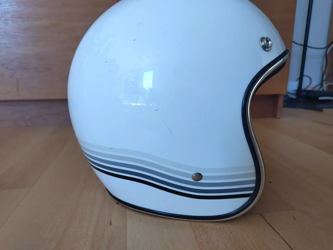 Billede 1 - Åben retro hjelm og 2.alm hjelme