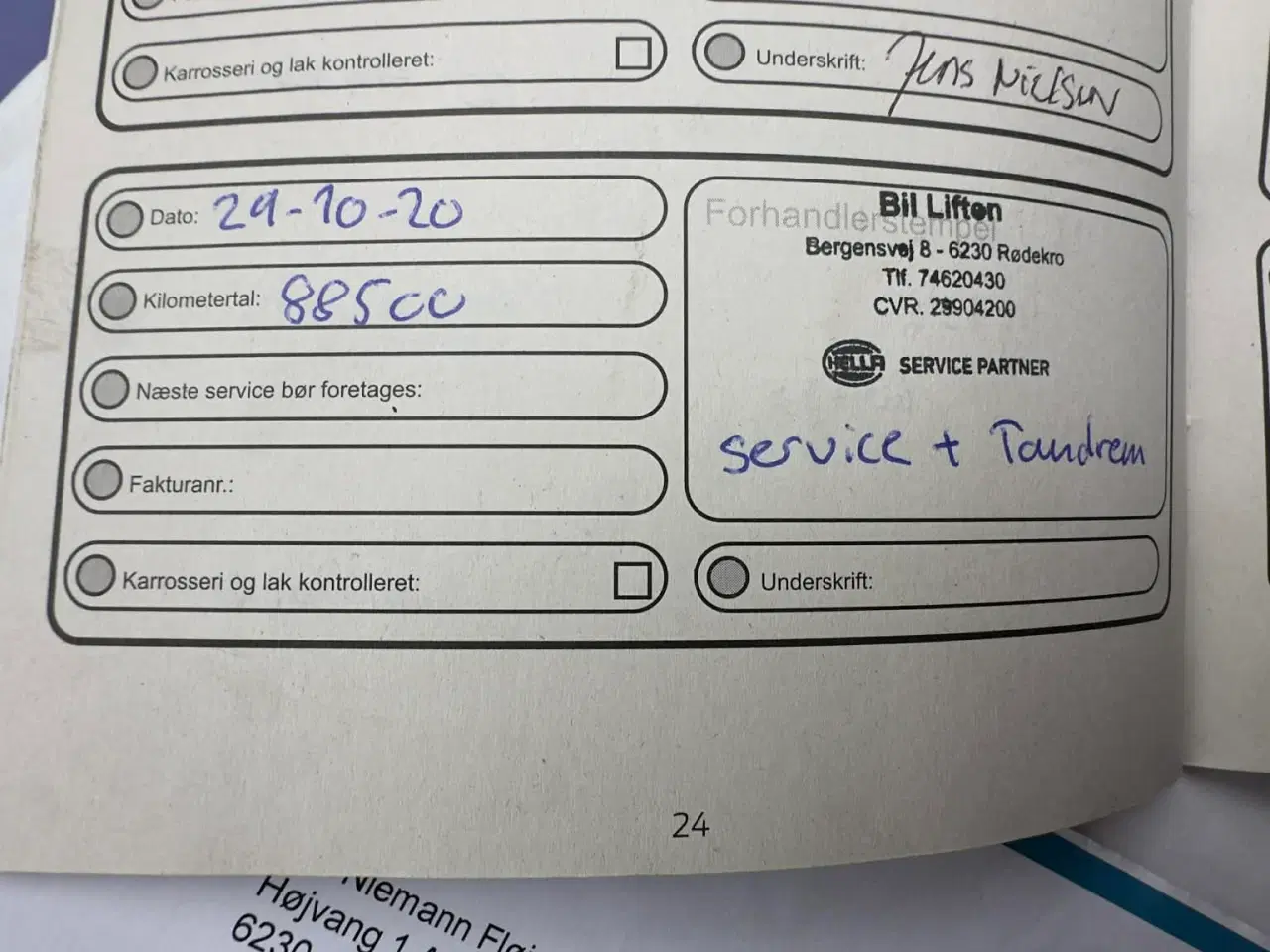 Billede 10 - 2013 Fork Ka 1,2 kørt 109.000 km. pæn og velholdt