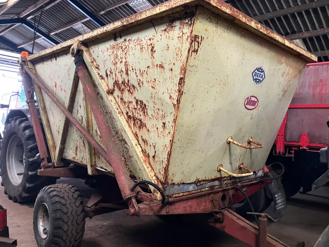 Billede 1 - Højtipvogn