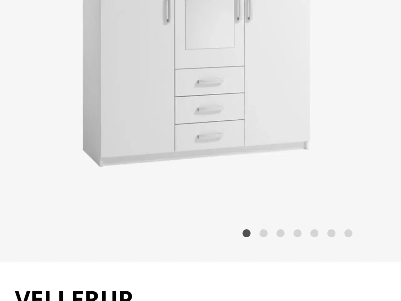 Billede 5 - Vellerup garderobeskab fra Jysk 