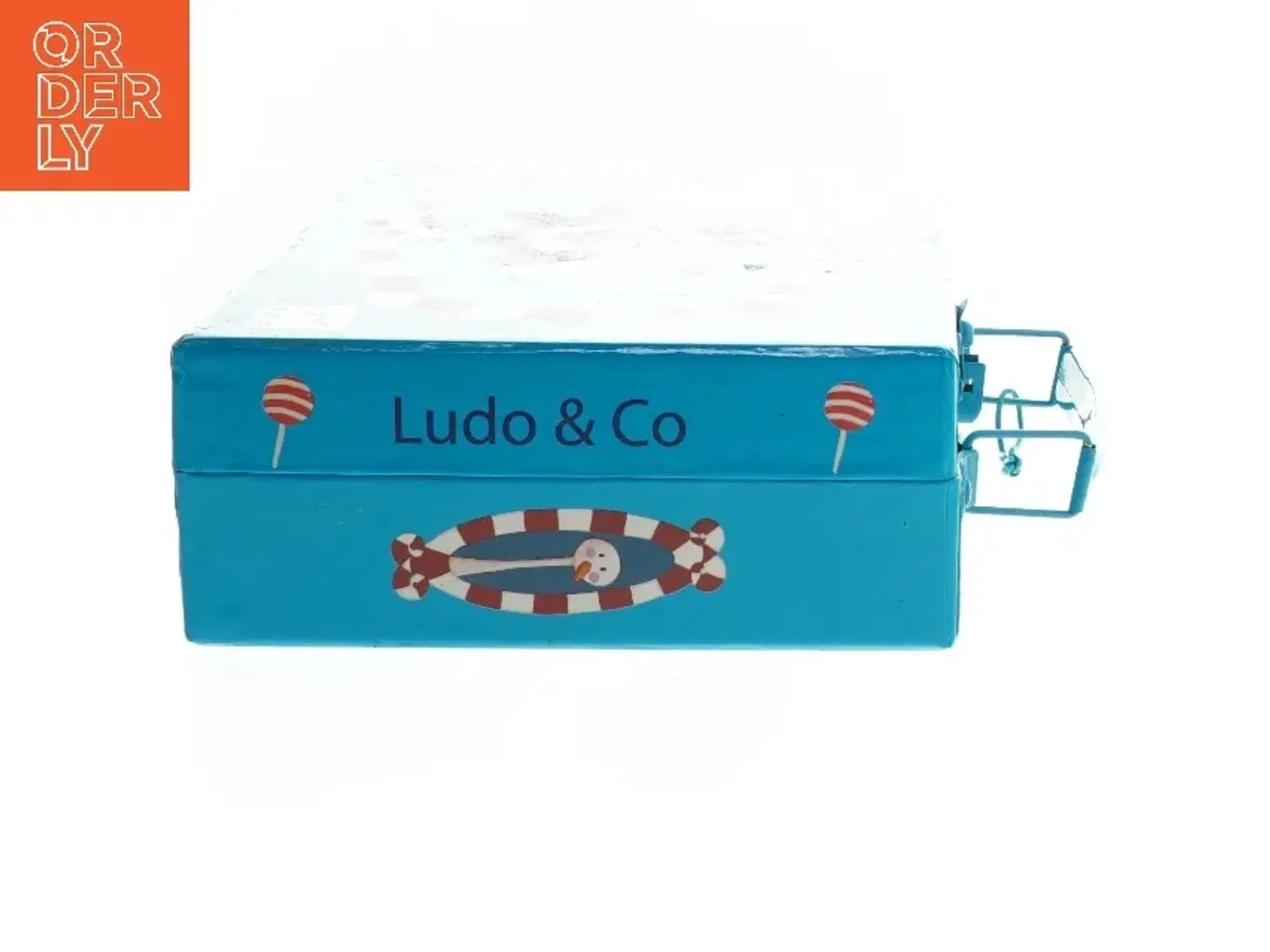 Billede 2 - Ludo brætspil i kuffert fra Djeco (str. 6x20x14 cm)