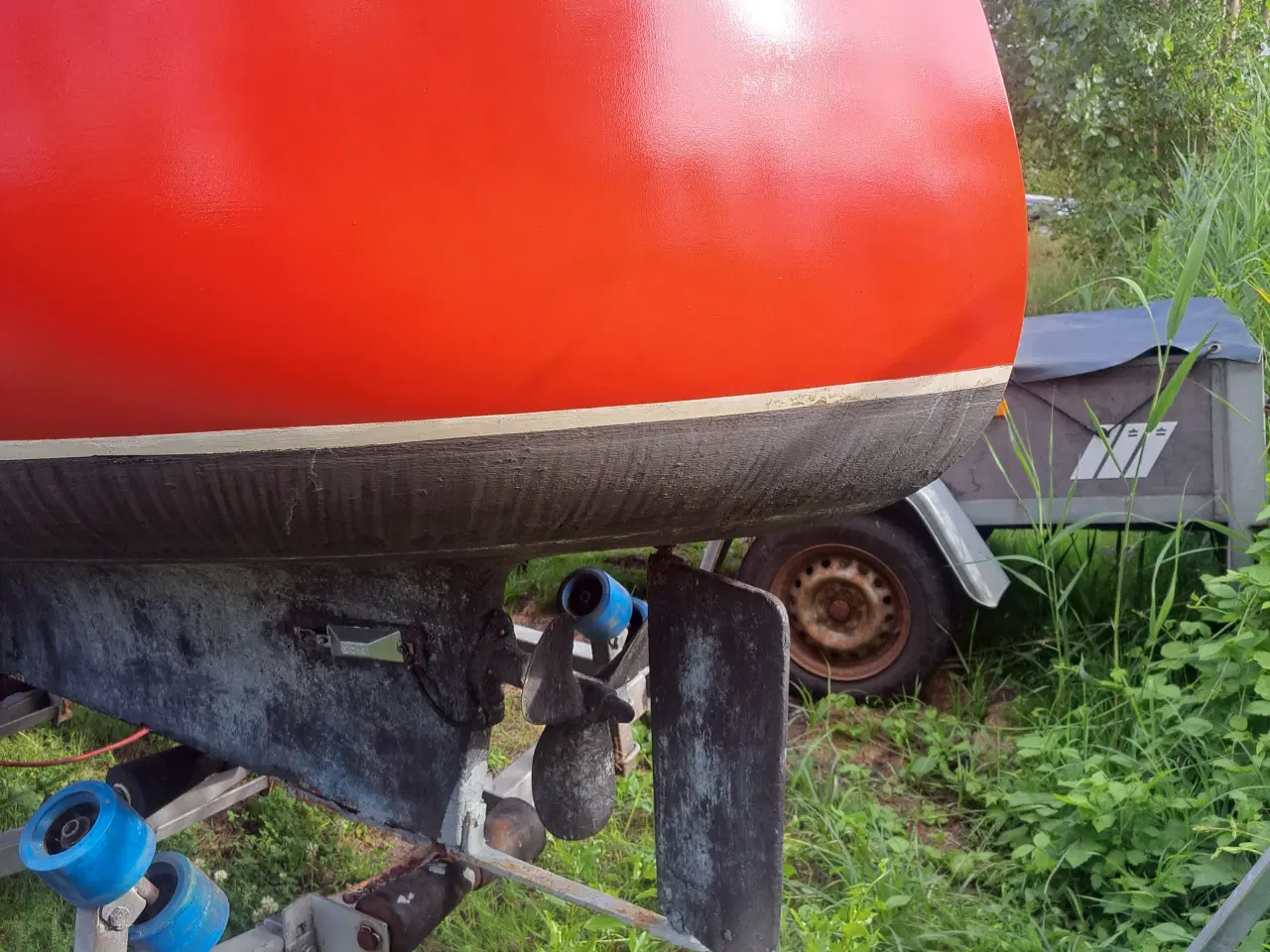 Billede 3 - Næsten ny motor 370 timer